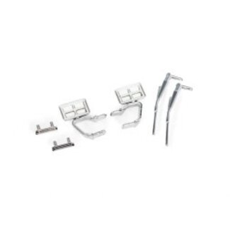 TRAXXAS TRAXXAS Door handles (left & right)/ mirrors, side (left & right)/ windshield wipers (fits #9812 body)