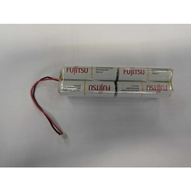 ENELOOP / FUJITSU  WHITE 9.6V 1900 MAH NIMH TX PACKS    JR, SNAP,C/W CONNECTOR  PLUGS