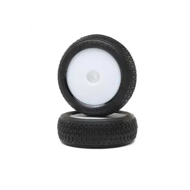 Losi Front Mounted Taper Pin with Wheels, 2pcs, Mini-B