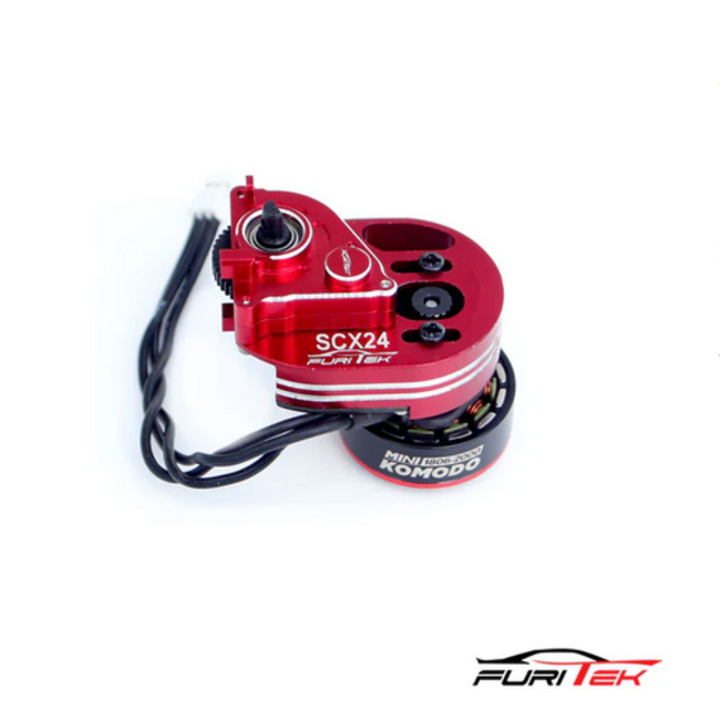 FURITEK MINI STELLAR TRANSMISSION WITH MINI KOMODO BRUSHLESS SETUP FOR SCX24