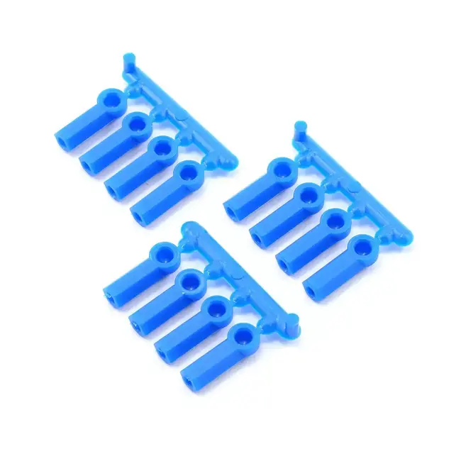 RPM  Associated 4.3mm Ball & 3mm 4-40 Thread Rod Ends 12Pcs