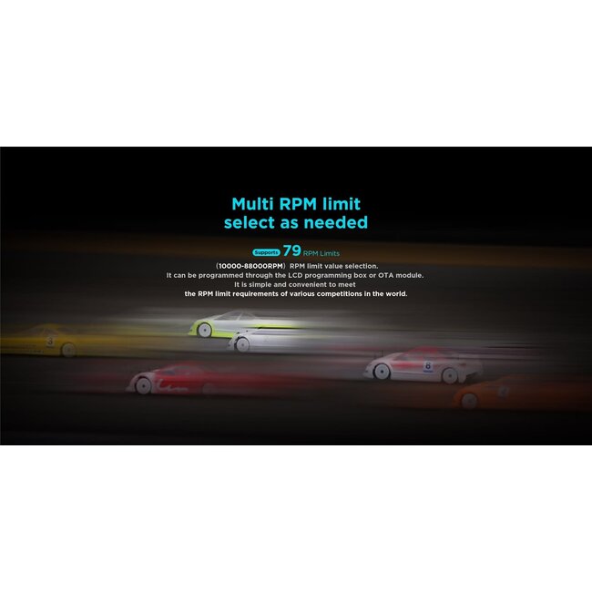 HOBBYWING XERUN XR10 JUSTOCK G3S SPEED CONTROLLER 2S 60AMP BLACK