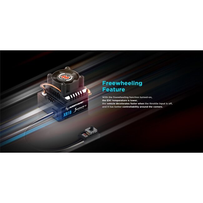 HOBBYWING XERUN XR10 JUSTOCK G3S SPEED CONTROLLER 2S 60AMP BLACK