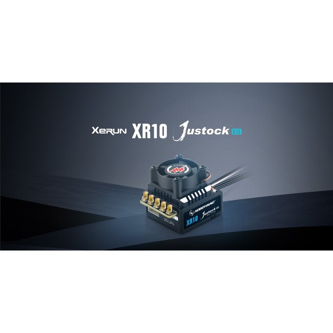 HOBBYWING XERUN XR10 JUSTOCK G3S SPEED CONTROLLER 2S 60AMP BLACK