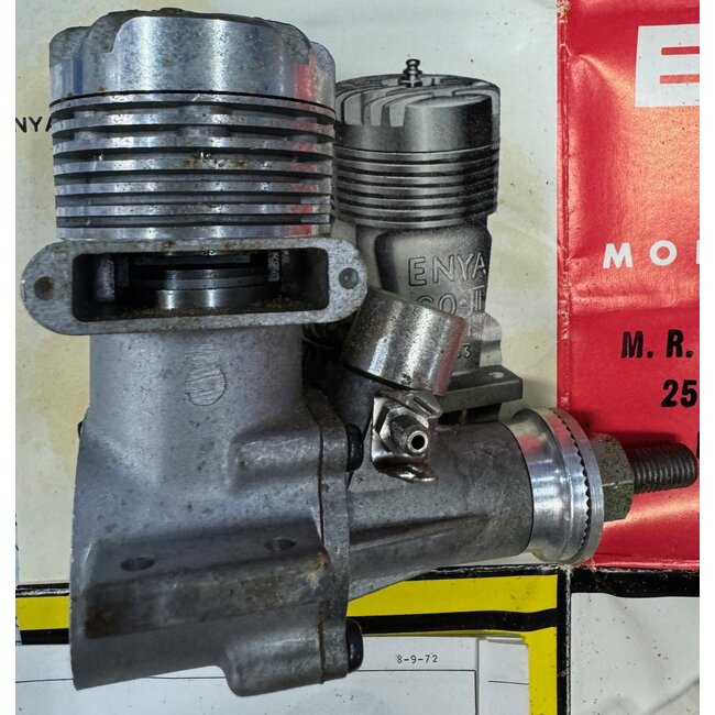 ENYA .29  WITH SPARE HEAD &  2 VENTURIES nib MRC USA version