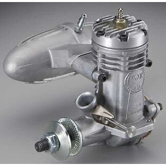 FOX FOX 35 C/L STUNT ENGINE STUNT CERAMIC VERSION NIB WITH ORIGINAL BOX & MUFFLER