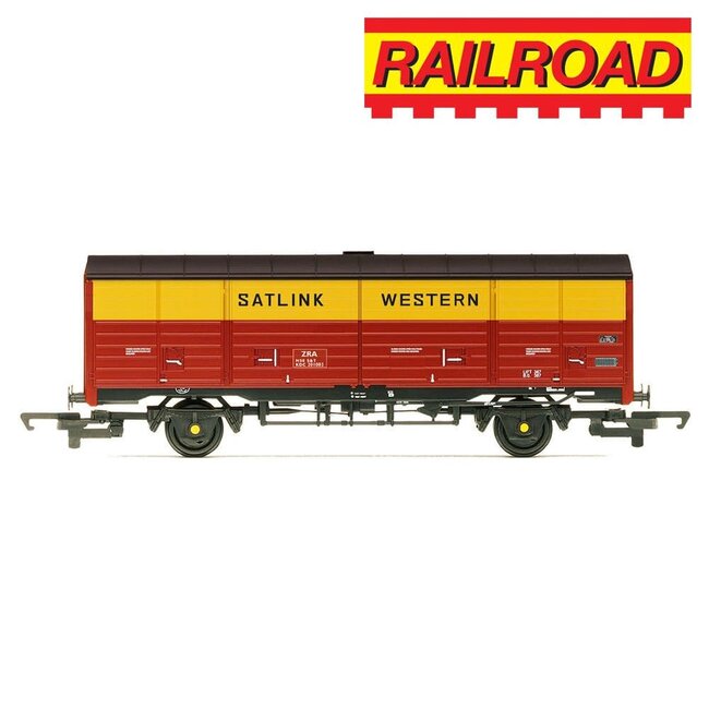 HORNBY RAILROAD SATLINK WESTERN 45T ZRA CLOSED VAN KDC201003 - ERA 8