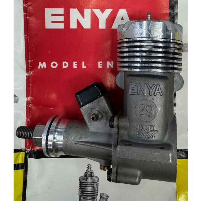 ENYA .29 MK-IV WITH SPARE HEAD &  VENTURIE NIB