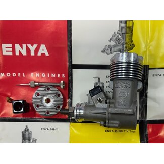 ENYA ENYA .29 MK-IV WITH SPARE HEAD &  VENTURIE NIB
