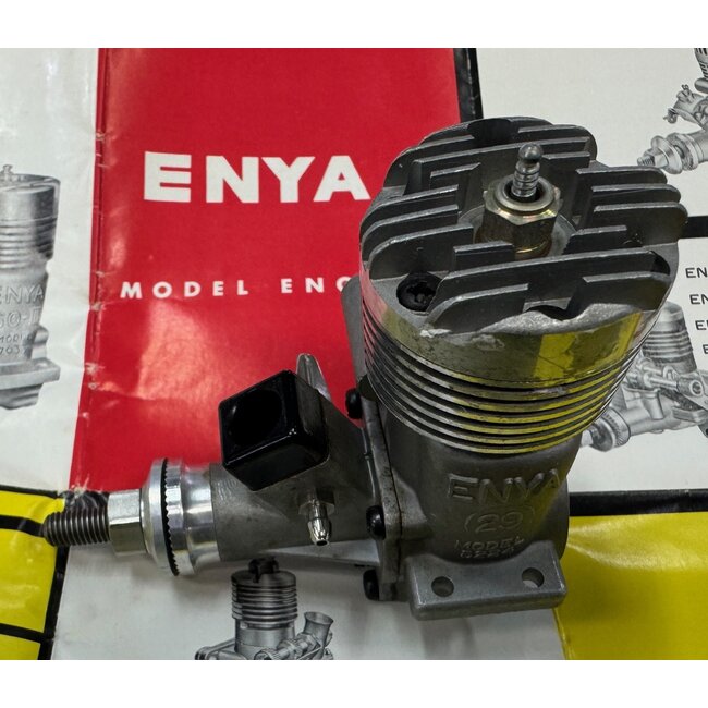 ENYA .29 MK-IV WITH SPARE HEAD &  VENTURIE NIB