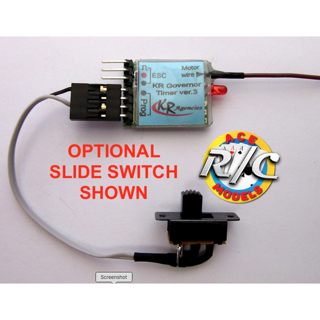 KR  CONTROL LINE ESC TIMER / GOVERNOR