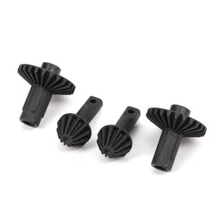 TRAXXAS TRAXXAS RING GEAR AXLE (2)/ PINION GEAR AXLE (2)