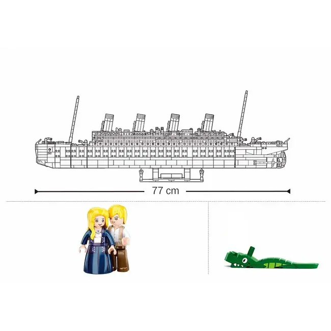SLUBAN B1122 MB TITANIC BIG SCALE 1:350 - 2401 PCS