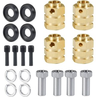 ACE RADIO CONTROLLED MODELS ACE 1/10 12mm HEX BRASS EXTENSION