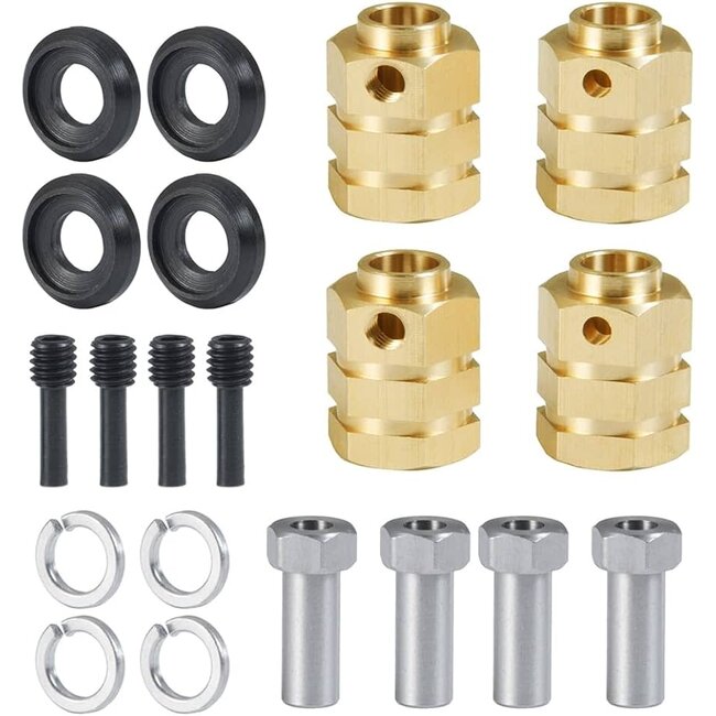 ACE 1/10 12mm HEX BRASS EXTENSION