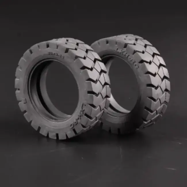 LXH-RC FRONT FORKLIFT TIRES 58x17MM 1.5" WHEEL NEEDED