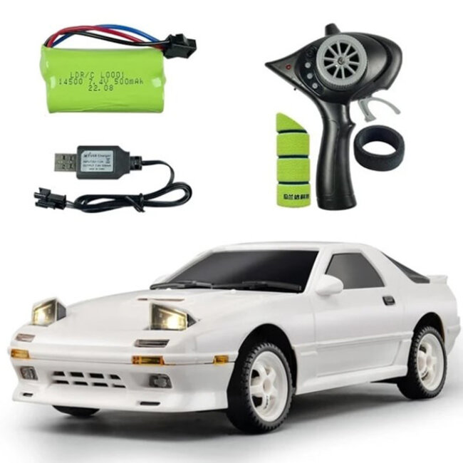 LDRC Mazda FC Drift Car RTR With Gyro 1/18th