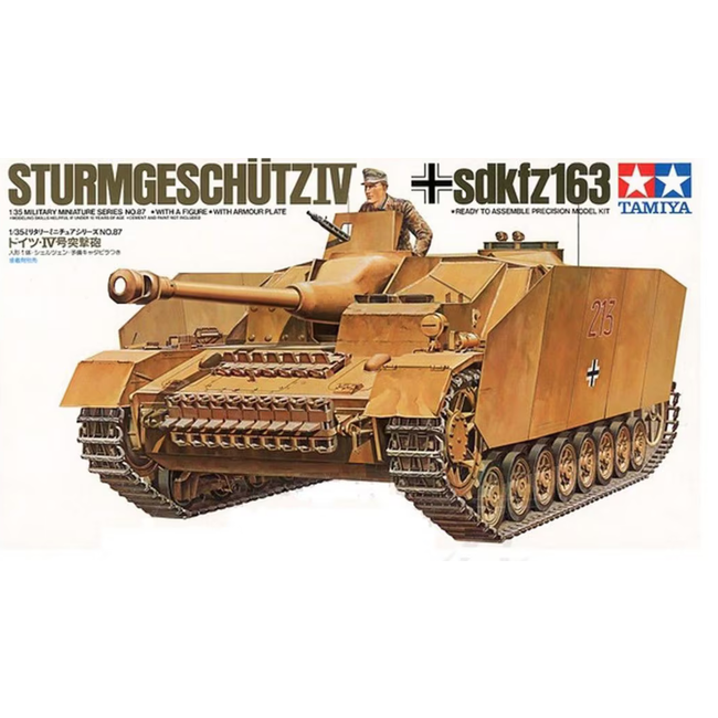 Tamiya Sturmgeschütz IV SdKfz 163 tank  No. 35087 1:35 kit