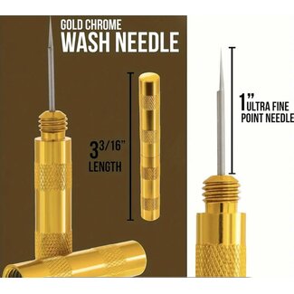 ACE RADIO CONTROLLED MODELS ACE GOLD AIRBRUSH CLEANING NEEDLE