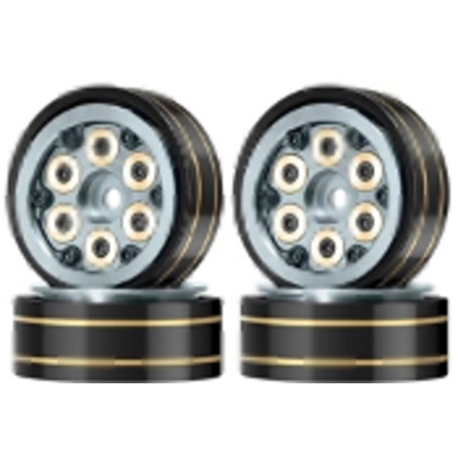 ACE 1.0" BEADLOCK WHEELS WITH BRASS WEIGHT INSERTS