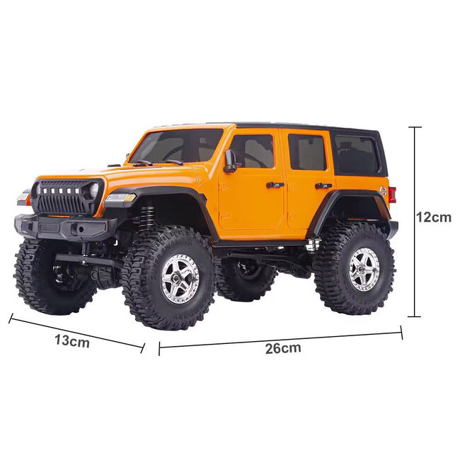 HOBBY DETAILS 1/18 JEEP ROCK CRAWLER