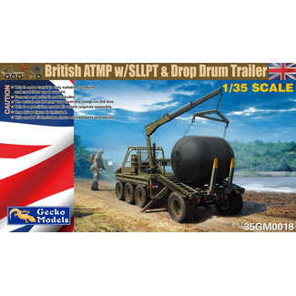 GECKO MODELS Gecko 1/35 BRITISH ATMP WITH S\LLPT & DROP DRUM TRAILER  PLASTIK KIT