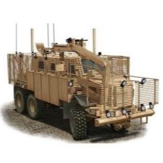 BRONCO MODELS 1/35 BUFFALO 6X6 MPCV W/SLAT ARMOR & SPECIAD ARMOR KIT