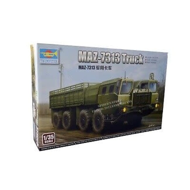 Trumpeter 1/35 MAZ7313 Truck Plastic Model Kit