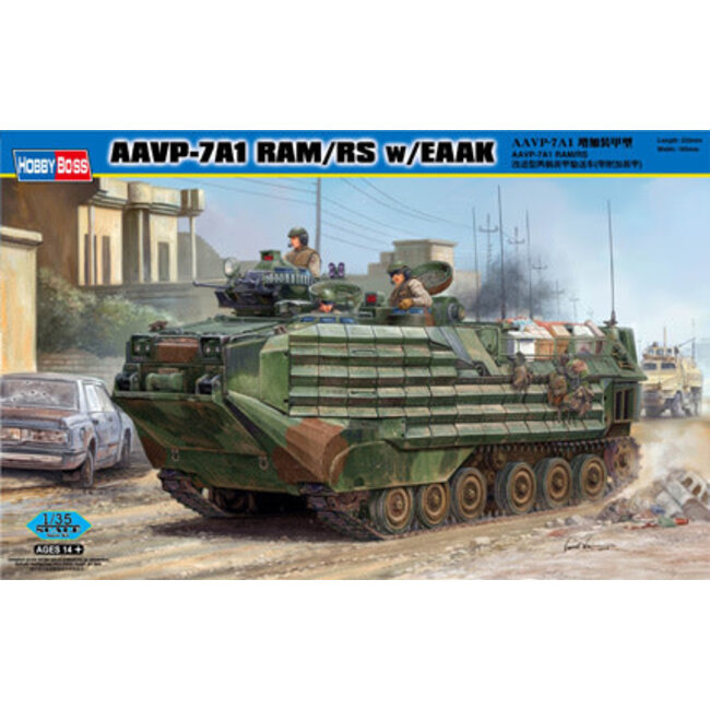 HobbyBoss 1/35 AAVP-7A1 RAM/RS w/EAAK Plastic Model Kit [82416]