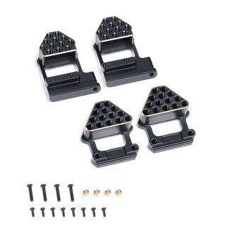 ACE RADIO CONTROLLED MODELS ACE Brass Shock Mounts for TRX4M 1/18