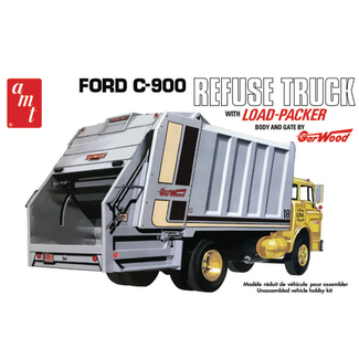AMT AMT 1/25 Ford C-900 Gar Wood Load Packer Garbage Truck Plastic Model Kit
