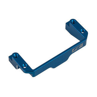 TEAM ASSOCIATED TEAM ASSOCIATED RC10B7 FT One-Piece Servo Mount, blue aluminum