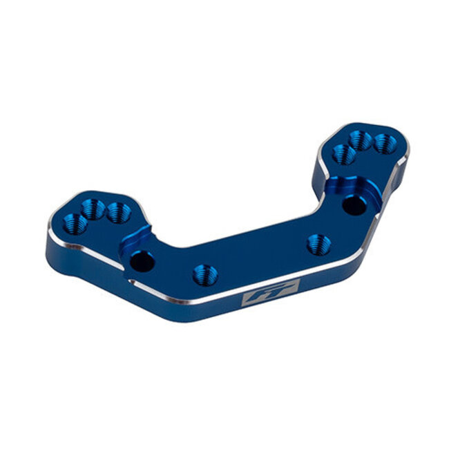 TEAM ASSOCIATED RC10B7 FT BALLSTUD MOUNT, +2mm BLUE