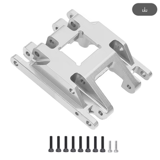 ACE RADIO CONTROLLED MODELS TRX4M Metal Transmission Housing  Skid Plate For 1/18 RC Crawler Car TRX4-M Upgrade Parts