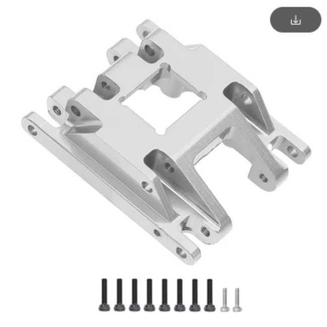 TRX4M Metal Transmission Housing  Skid Plate For 1/18 RC Crawler Car TRX4-M Upgrade Parts