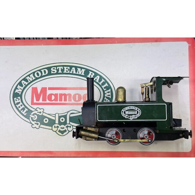MAMOD LIVE STEAM 0-4-0  O GAUGE TRAIN SET  USED   EXCELLENT COND  PRE 1982   SEE  PHOTOS