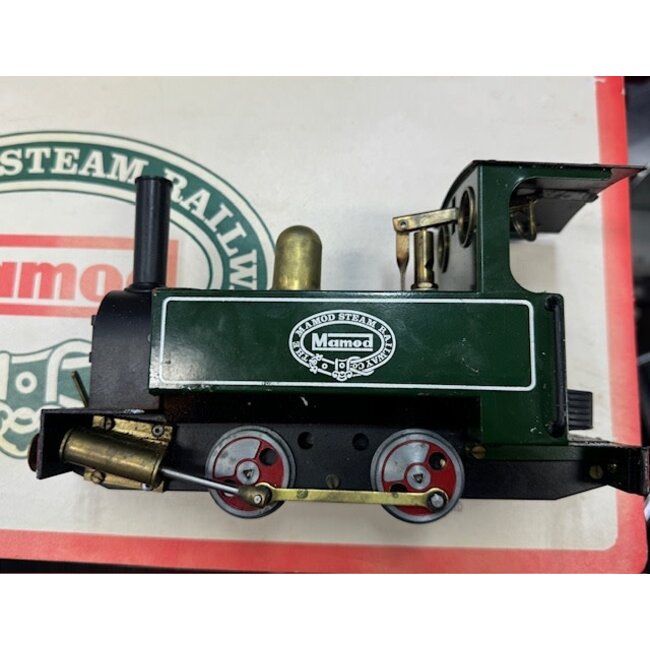 MAMOD LIVE STEAM 0-4-0  O GAUGE TRAIN SET  USED   EXCELLENT COND  PRE 1982   SEE  PHOTOS