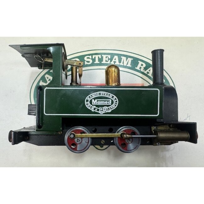 MAMOD LIVE STEAM 0-4-0  O GAUGE TRAIN SET  USED   EXCELLENT COND  PRE 1982   SEE  PHOTOS