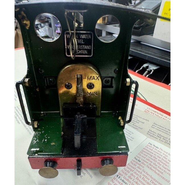 MAMOD LIVE STEAM 0-4-0  O GAUGE TRAIN SET  USED   EXCELLENT COND  PRE 1982   SEE  PHOTOS