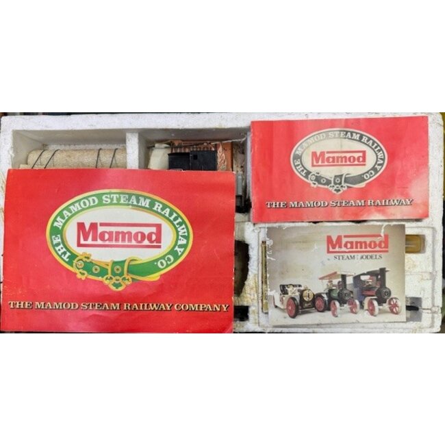 MAMOD LIVE STEAM 0-4-0  O GAUGE TRAIN SET  USED   EXCELLENT COND  PRE 1982   SEE  PHOTOS