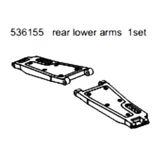 FS RACING FS Racing 536155 Sniper Rear Lower Arms (PR)