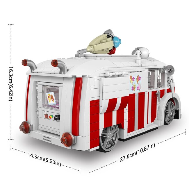 MOLD KING ICE CREAM TRUCK 1078PCS