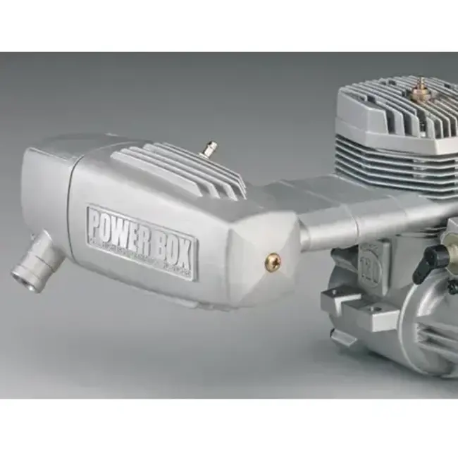 OS 120AX ENGINE WITH MUFFLER