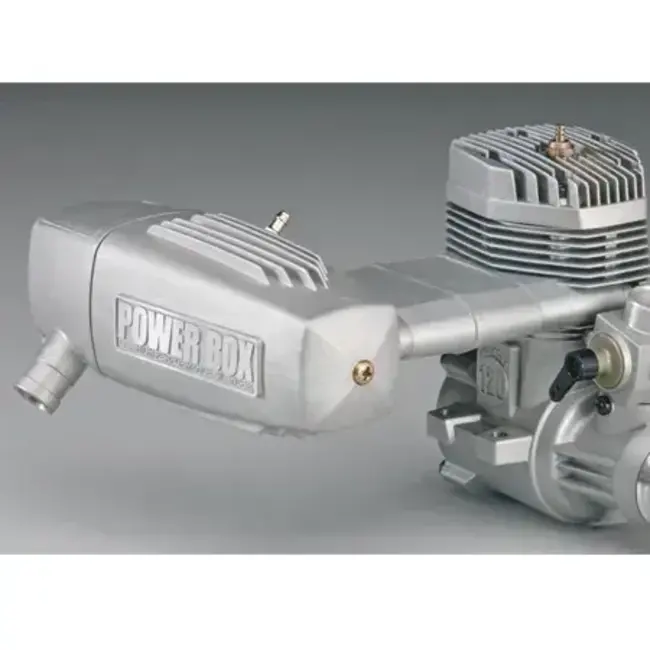 OS 120AX ENGINE WITH MUFFLER