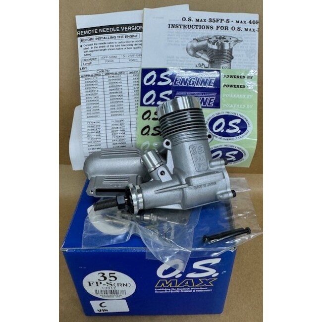 OS 35 FP-S RN C/L VINTAGE ENGINE