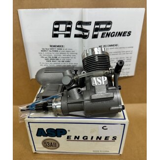 ASP ASP 53 BB ABC ENGINES VINTAGE COMPLETE WITH MUFFLER