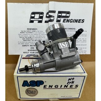 ASP ASP 53 BB ABC ENGINES VINTAGE COMPLETE WITH MUFFLER