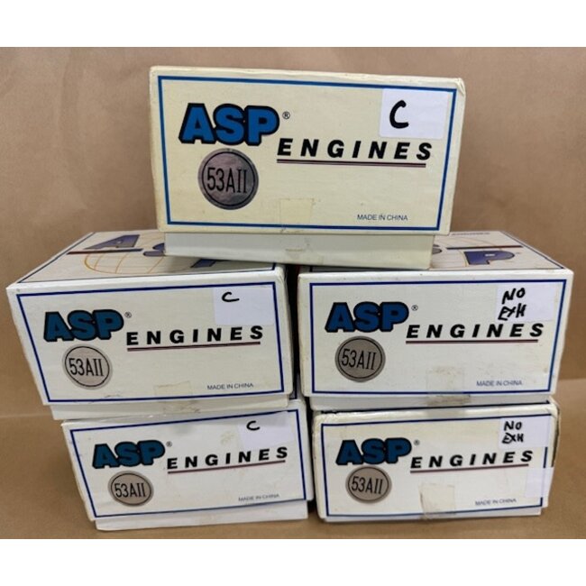 ASP 53 BB ABC ENGINES VINTAGE COMPLETE WITH MUFFLER