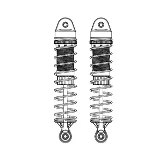 MJX MJX Hyper Go 10208 Rear Shock Absorbers 2 Pack - Part Number 10500