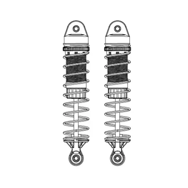 MJX Hyper Go 10208 Rear Shock Absorbers 2 Pack - Part Number 10500